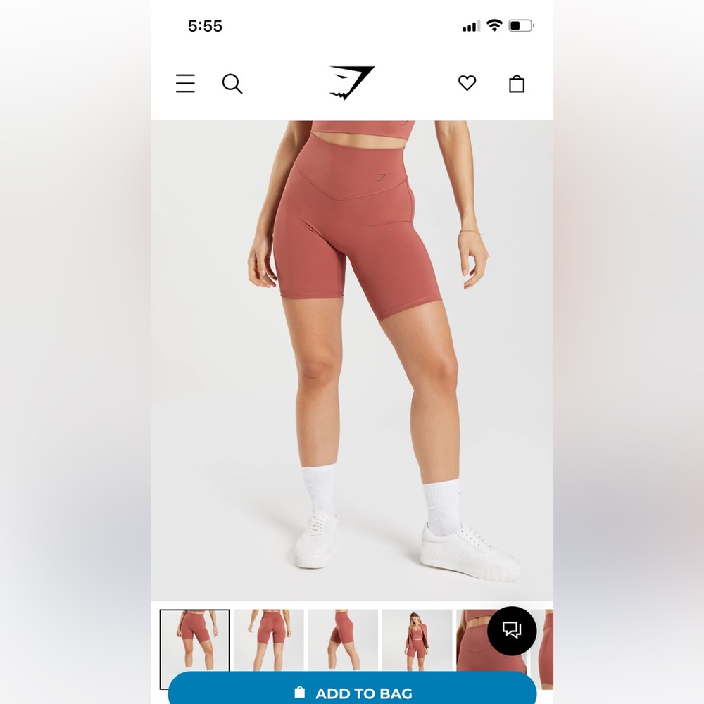 Gym shark cycling shorts